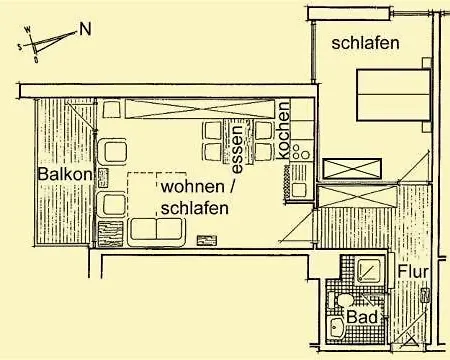 Haus Uthlande Uthlande Whg 11 Strandglueck * Wyk auf Föhr